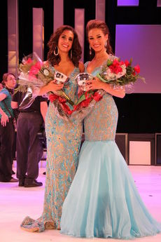 Lauren Cabaniss and Sydney Sill represent Greer in the Miss SC pageant